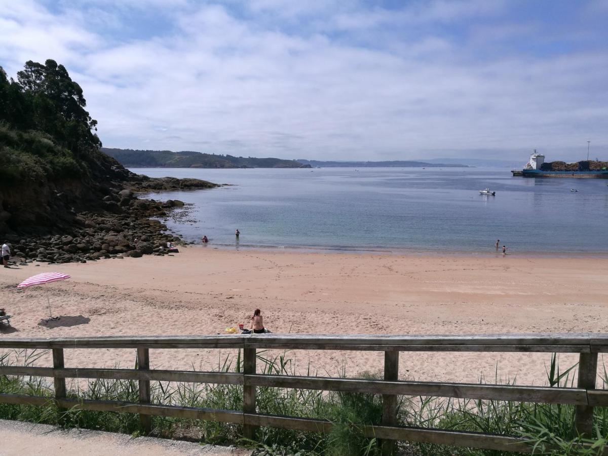 Casa A Pie De Playa De Carino Doninos Villa Ferrol Exteriör bild