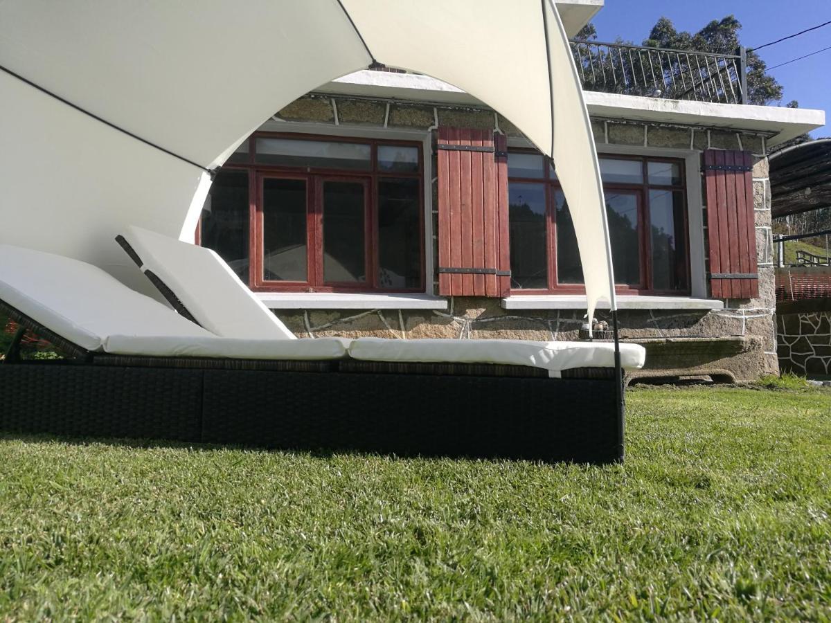 Casa A Pie De Playa De Carino Doninos Villa Ferrol Exteriör bild