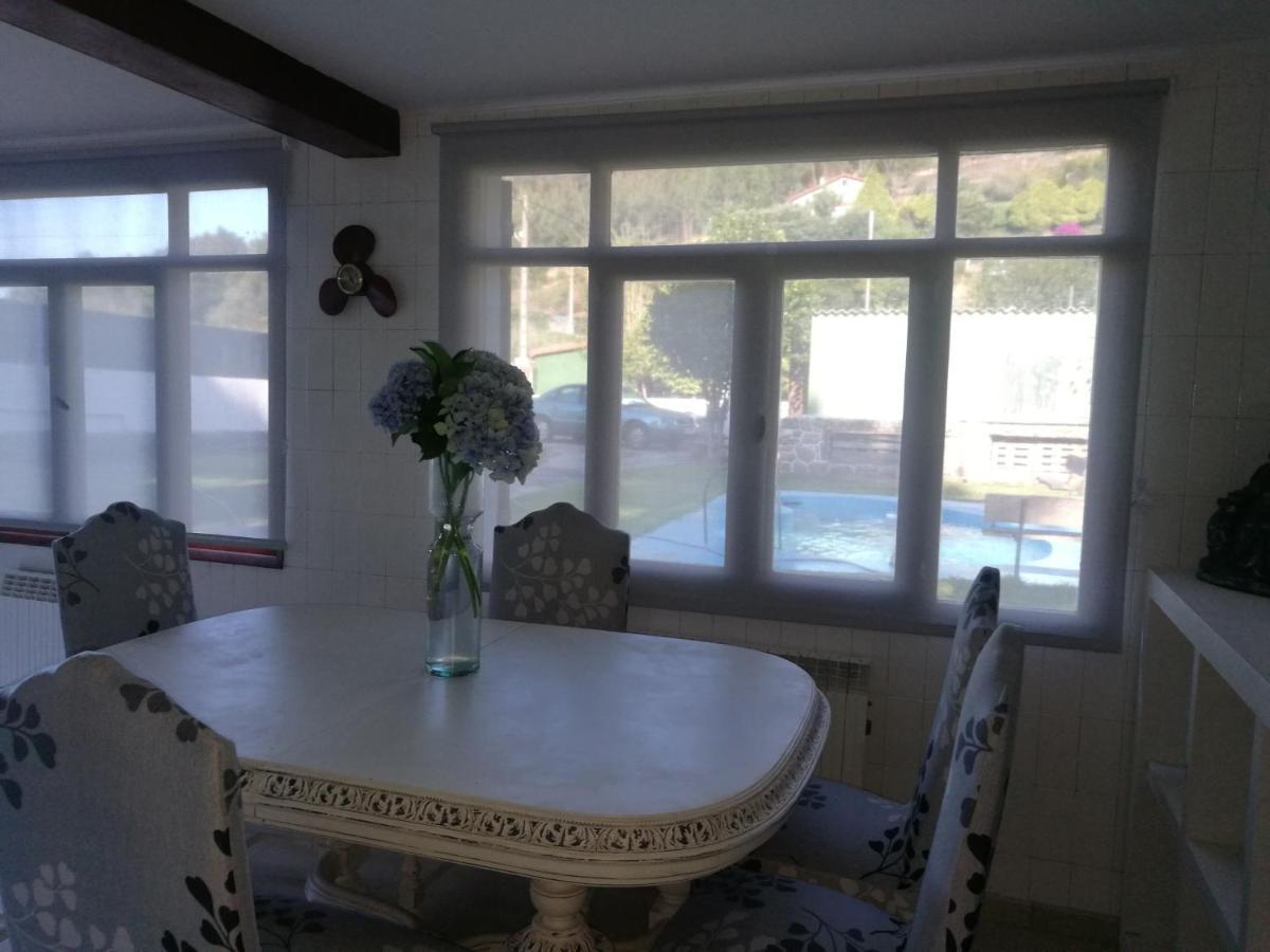 Casa A Pie De Playa De Carino Doninos Villa Ferrol Exteriör bild