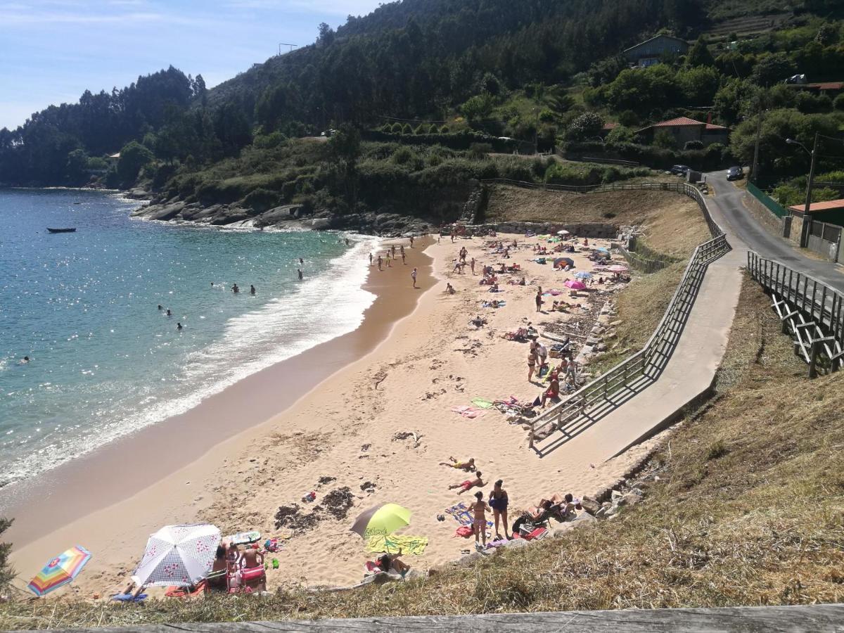 Casa A Pie De Playa De Carino Doninos Villa Ferrol Exteriör bild