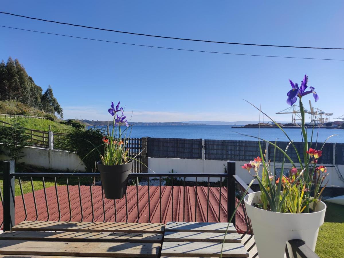 Casa A Pie De Playa De Carino Doninos Villa Ferrol Exteriör bild