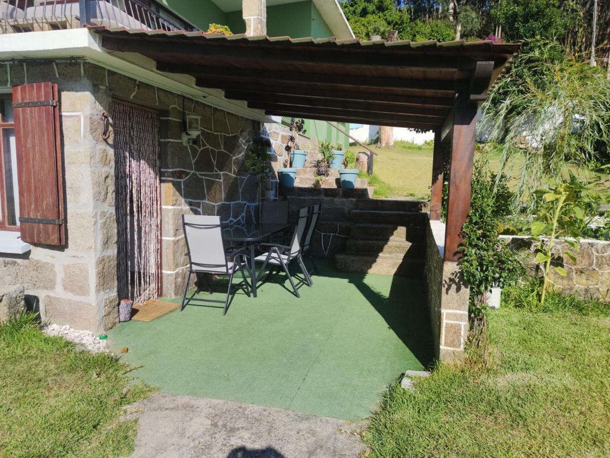 Casa A Pie De Playa De Carino Doninos Villa Ferrol Exteriör bild