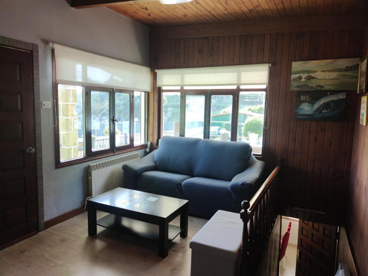Casa A Pie De Playa De Carino Doninos Villa Ferrol Exteriör bild