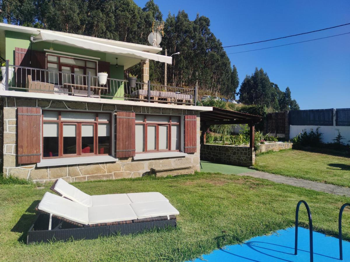 Casa A Pie De Playa De Carino Doninos Villa Ferrol Exteriör bild
